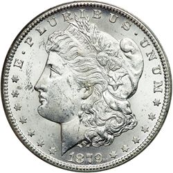 1879-CC Morgan $1. Capped Die