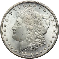 1880/79-CC Morgan $1. Rev of 1878
