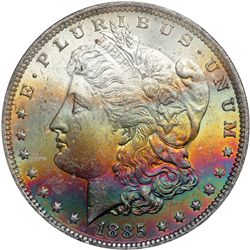 1885-O Morgan $1 NGC MS64*