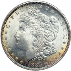 1888 Morgan $1 NGC MS65