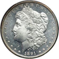 1891-CC Morgan $1