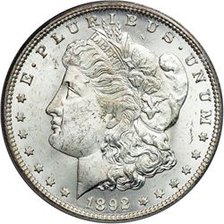 1892-CC Morgan $1