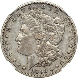 1893-S Morgan $1 NGC EF45