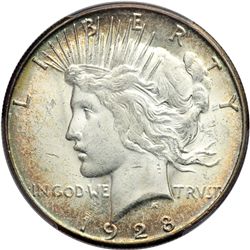 1928-S Peace $1