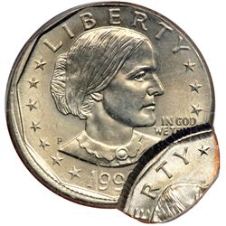 1999-P SBA $1 D/S-2nd Strike 85% Off-Center