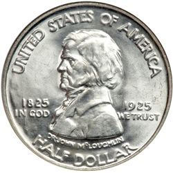 1925 Vancouver 50C NGC MS65