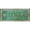 Image 2 : 1890, $1 Coin Note. PCGS Fine 15 Apparent