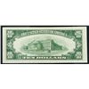 Image 2 : 1950-A, $10 Federal Reserve Note. Error: Gutterfolds on