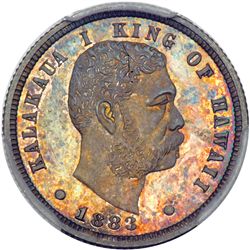 1883 Hawaiian Ten Cents