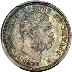 1883 Hawaiian Ten Cents