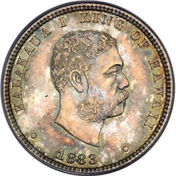 1883 Hawaiian 25C