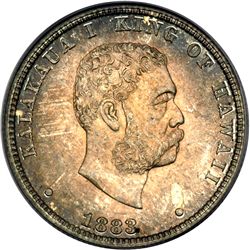 1883 Hawaiian 25C