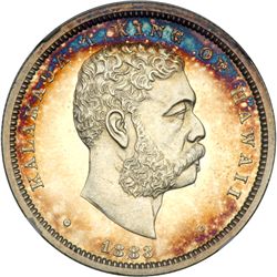 1883 Hawaiian Half Dollar