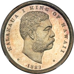 1883 Hawaiian Half Dollar
