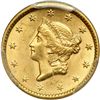 Image 1 : 1851 $1 Gold Liberty