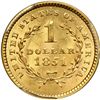 Image 2 : 1851 $1 Gold Liberty