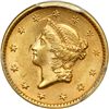 Image 1 : 1852 $1 Gold Liberty