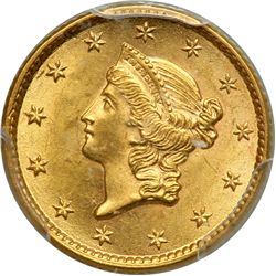 1853 $1 Gold Liberty