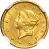 Image 1 : 1853 $1 Gold Liberty