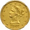 Image 1 : 1847-O $10 Liberty NGC EF45