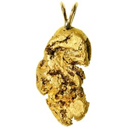 Natural Gold Nugget Pendant 19.8 gm.