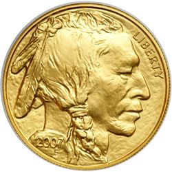 2007 $50 American Gold Buffalo .9999 Fine