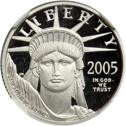 2005-W $25 American Platinum Eagle