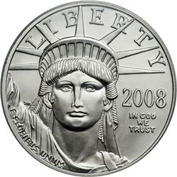2008-W $100 Platinum Eagle