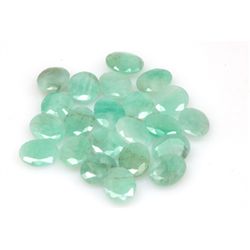 Natural 38.54ctw Emerald Oval (22) Stone