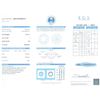 Image 2 : Diamond EGL Cert. ID:3104305117 Round 1.12 ctw F, Si2