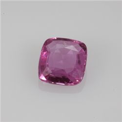 Natural Pink Sapphire Square Cut 8x8.5mm 1 pc 3.06ctw