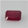 Image 1 : Natural Ruby Emerald Cut 7x9mm 1 pc per lot 2.65ctw