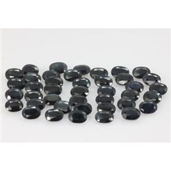 Natural Nice Blue Sapphire Oval Cut 4x6mm 70 pcs 39 ctw