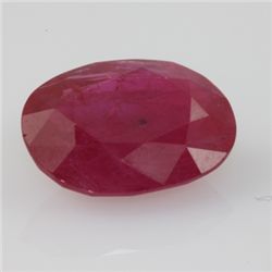 Natural Ruby Oval Cut 9x10mm 1 pc per lot 4.07ctw