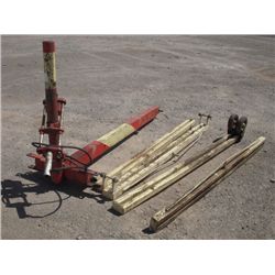 Whitney B Tugowar 10-Ton Hydraulic Frame Machine