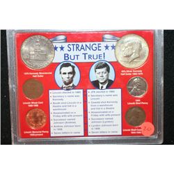 Strange But True! President Lincoln vs. President Kennedy Coin Set to Include Kennedy Half Dollar (2