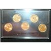 Image 2 : 2001-D US Mint State Quarter Set; Layered in 24K Gold, BU