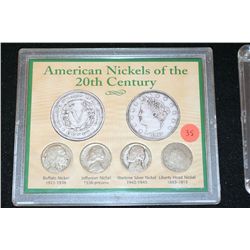 American Nickels of the 20th Century Set
