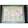 Image 1 : American Nickels of the 20th Century Set
