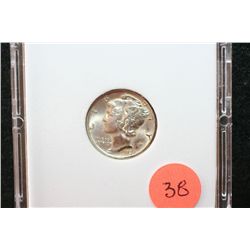 1939 Mercury Dime; MCPCG Graded MS64
