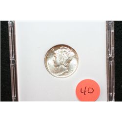 1941 Mercury Dime; MCPCG Graded MS67