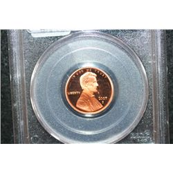2007-S Lincoln Penny; PCGS Graded PR68RD DCAM
