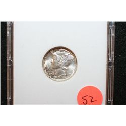 1940 Mercury Dime; MCPCG Graded MS65