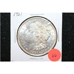 1921 Silver Morgan $1