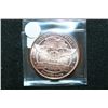 Image 2 : 2012 Copper Round; .999 Fine Copper 1 Oz.
