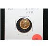 Image 1 : 1851 Liberty $1 Gold Coin