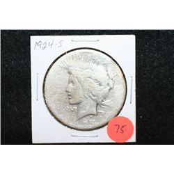 1924-S Peace $1