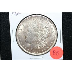 1921 Silver Morgan $1