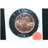 Image 1 : Golden State Mint "Standing Liberty" Copper Round; .999 Fine Copper 1/4 Oz.