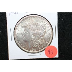 1921 Silver Morgan $1
